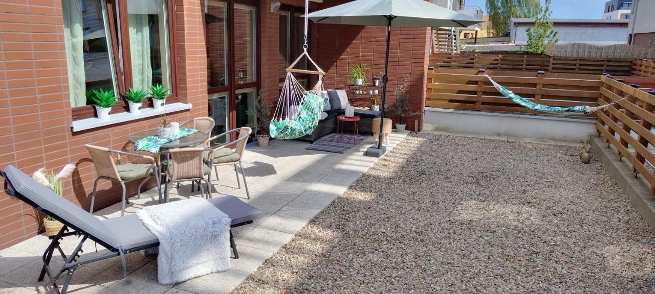コウォブジェクApartament Amber Z Duzym Tarasemアパートメント エクステリア 写真