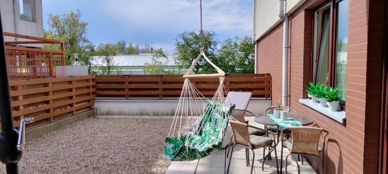 コウォブジェクApartament Amber Z Duzym Tarasemアパートメント エクステリア 写真